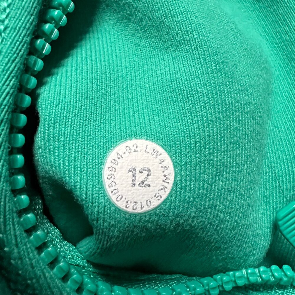 Lululemon Define Jacket Maldives Green RARE - Size 12 - Luon - Picture 8 of 9